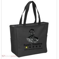 1star Abraham Lincoln Fords Theater Would Not Recommend Tote Bag thumb 2