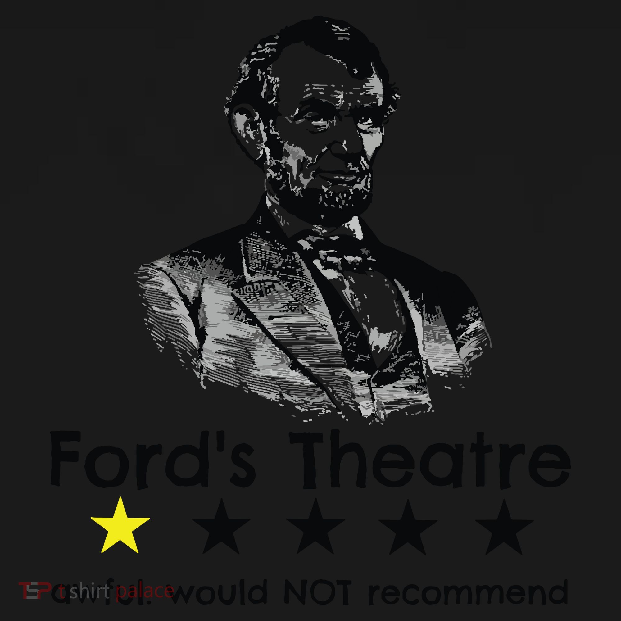 1star Abraham Lincoln Fords Theater Would Not Recommend Tote Bag