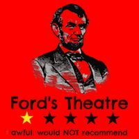1star Abraham Lincoln Fords Theater Would Not Recommend Santa Hat thumb 1