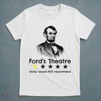 1star Abraham Lincoln Fords Theater Would Not Recommend T-Shirt thumb 5