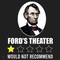 1star Abraham Lincoln Fords Theater Would Not Recommend Beanie thumb 2