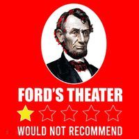 1star Abraham Lincoln Fords Theater Would Not Recommend Santa Hat thumb 1