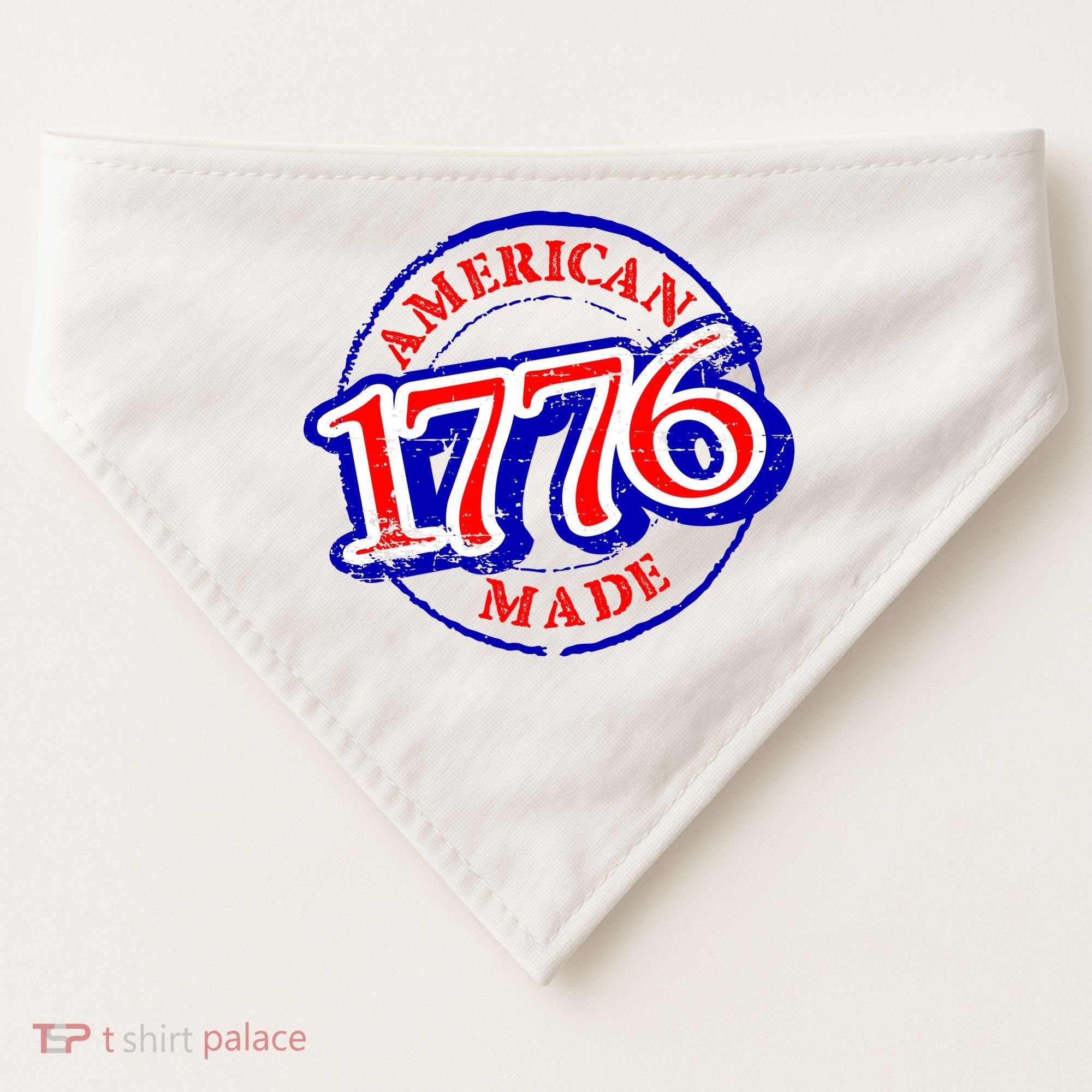 1776 American Made USA-Made Doggie Bandana