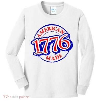 1776 American Made Kids Long Sleeve Shirt