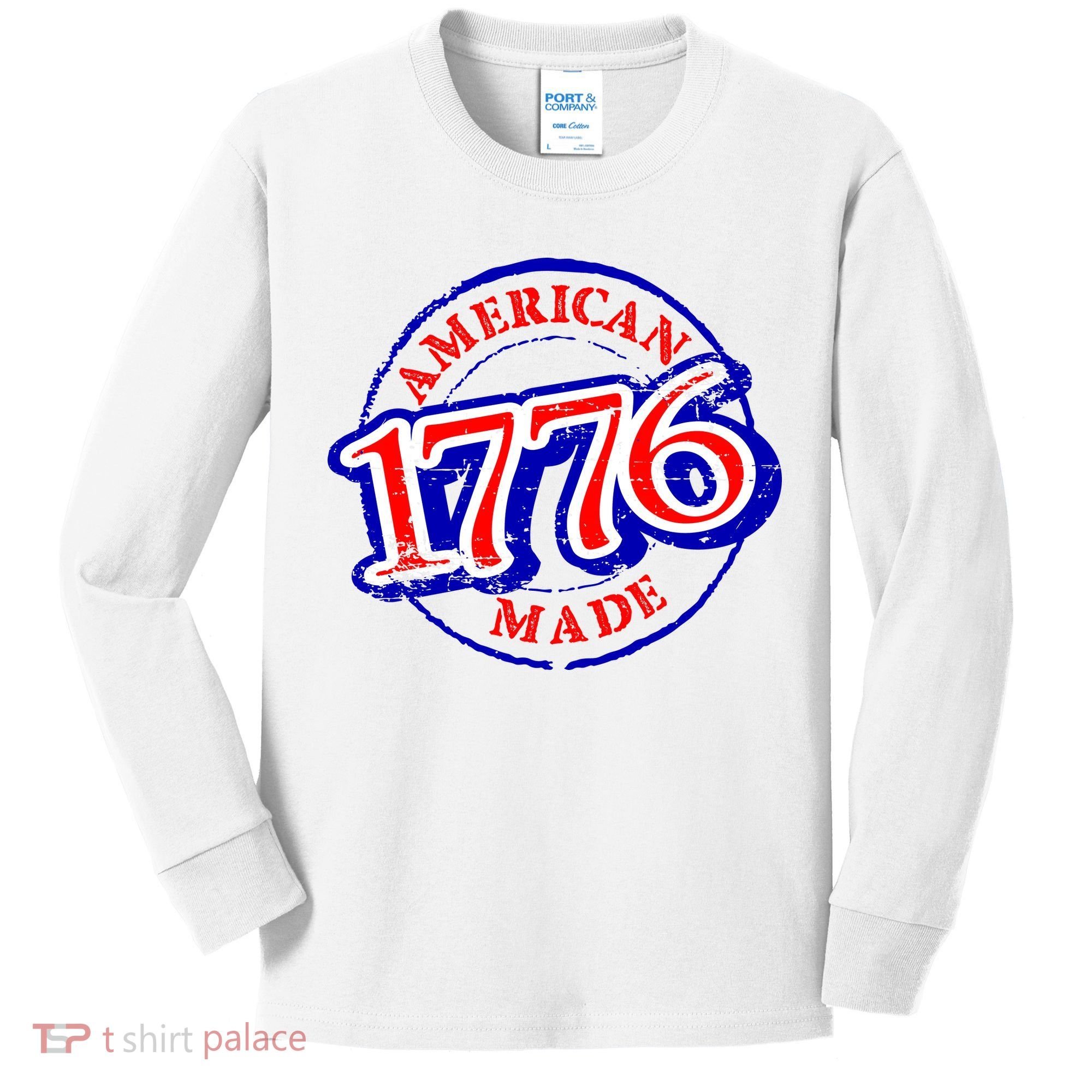 1776 American Made Kids Long Sleeve Shirt