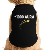 1000 Aura Plus 1000 Aura Points Meme Humor Doggie Tank thumb 0