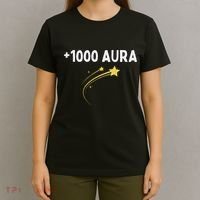 1000 Aura Plus 1000 Aura Points Meme Humor T-Shirt thumb 4