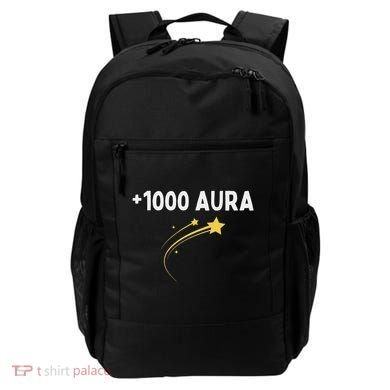 1000 Aura Plus 1000 Aura Points Meme Humor Backpack