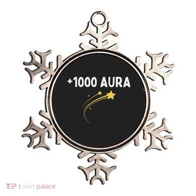 1000 Aura Plus 1000 Aura Points Meme Humor Ornament