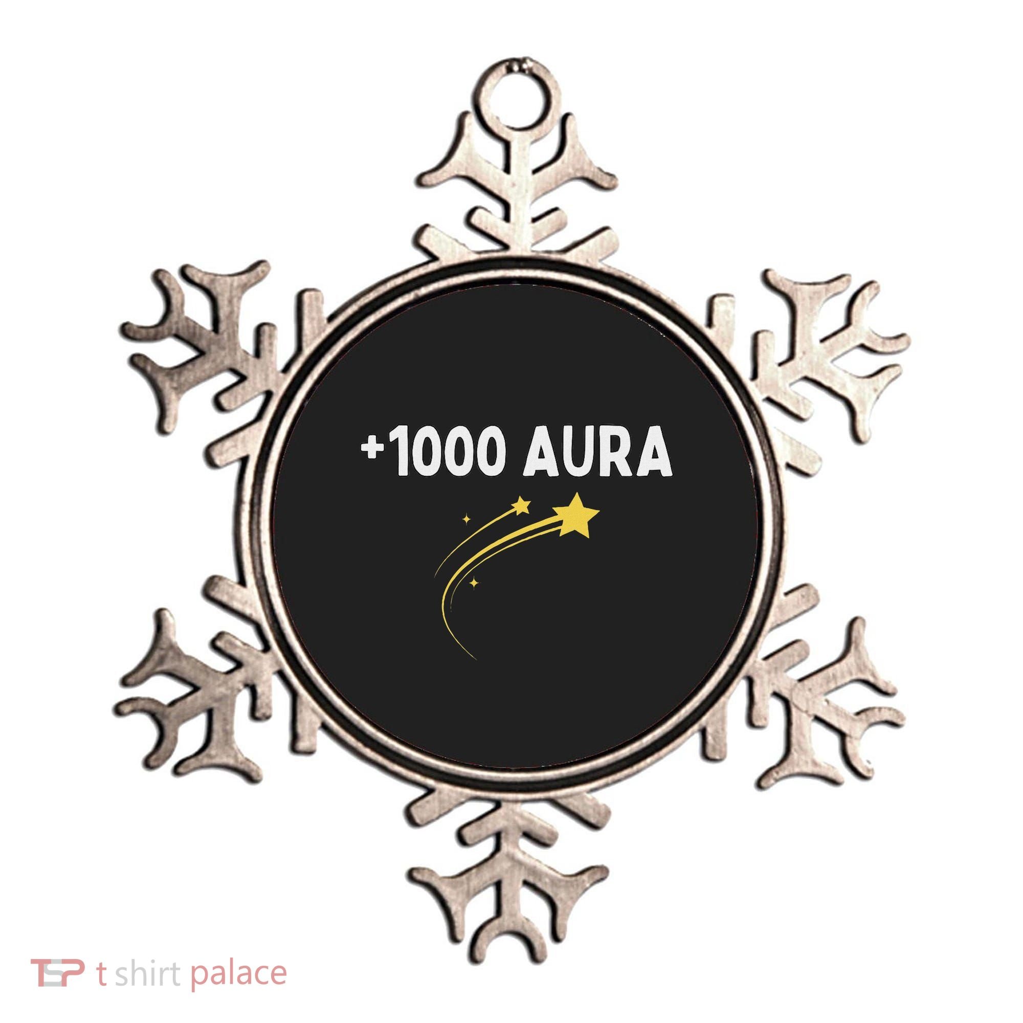 1000 Aura Plus 1000 Aura Points Meme Humor Ornament