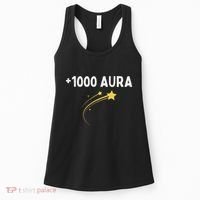1000 Aura Plus 1000 Aura Points Meme Humor Women's Tank Top thumb 0