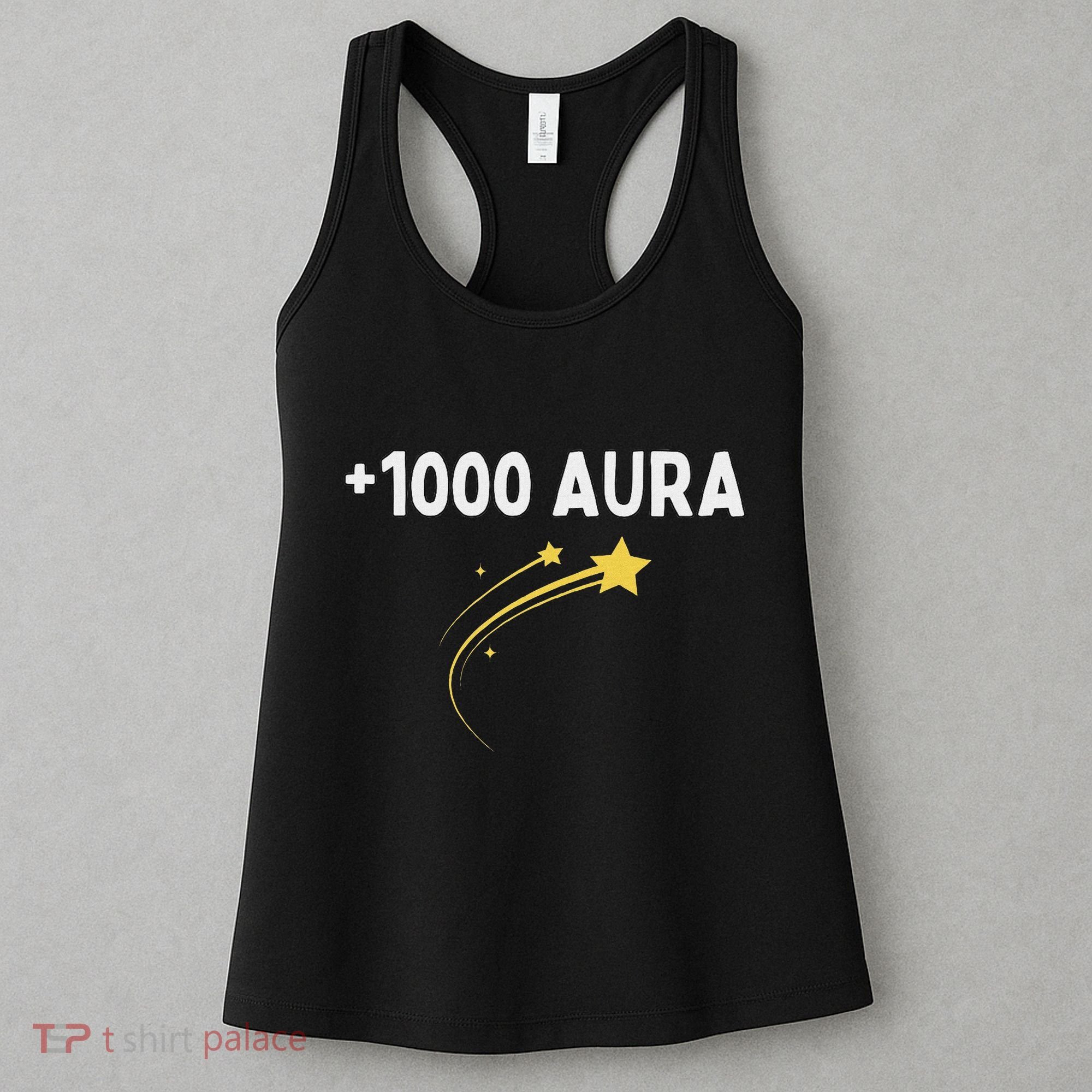 1000 Aura Plus 1000 Aura Points Meme Humor Women's Tank Top