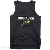 1000 Aura Plus 1000 Aura Points Meme Humor Tank Top thumb 0