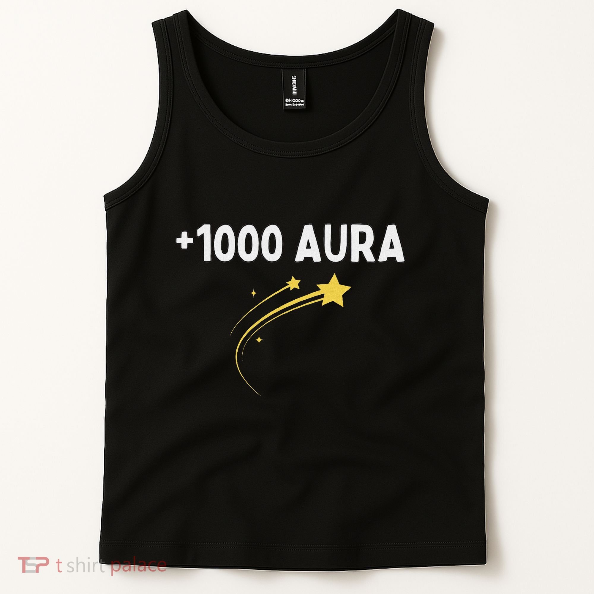 1000 Aura Plus 1000 Aura Points Meme Humor Tank Top