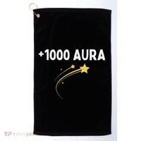 1000 Aura Plus 1000 Aura Points Meme Humor Golf Towel thumb 0