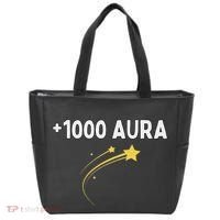 1000 Aura Plus 1000 Aura Points Meme Humor Tote Bag thumb 0