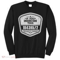 18436572 Awesome V8 Firing Order Car Enthusiast Sweatshirt thumb 0