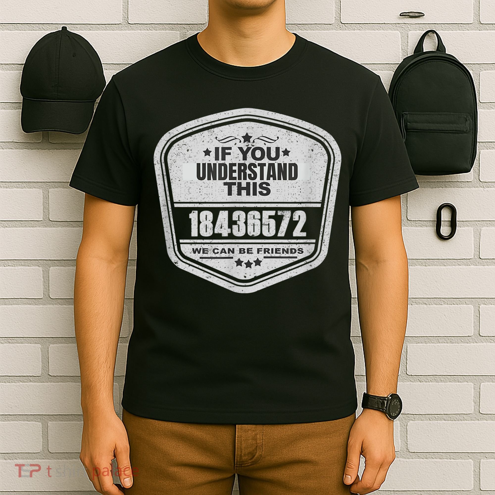 18436572 Awesome V8 Firing Order Car Enthusiast T-Shirt
