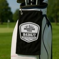 18436572 Awesome V8 Firing Order Car Enthusiast Golf Towel thumb 2