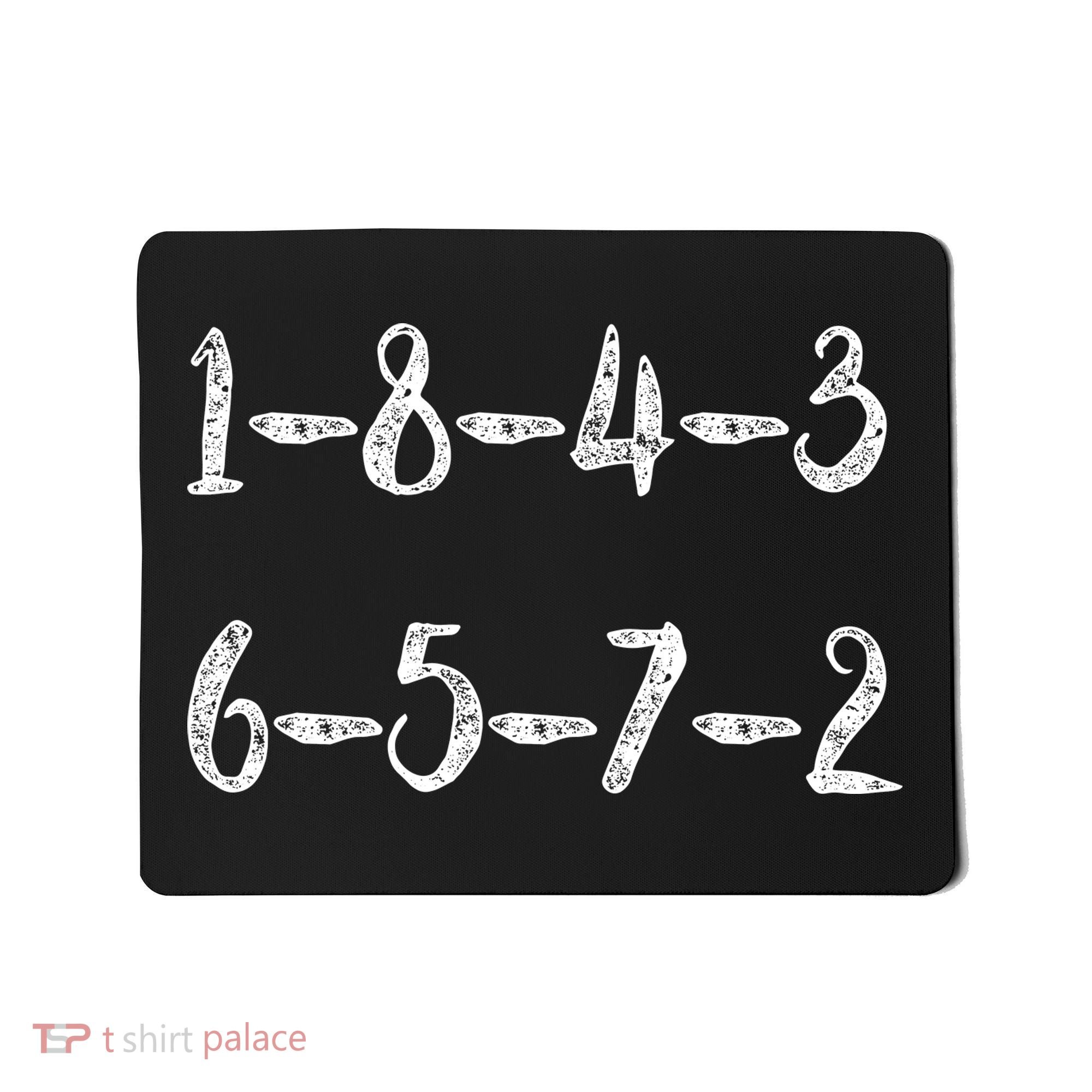 18436572 AWESOME V8 FIRING ORDER CAR ENTHUSIAST Mousepad