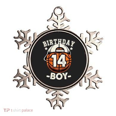 14th Birthday 14 Year Old Basketball Theme Decorations Ornament