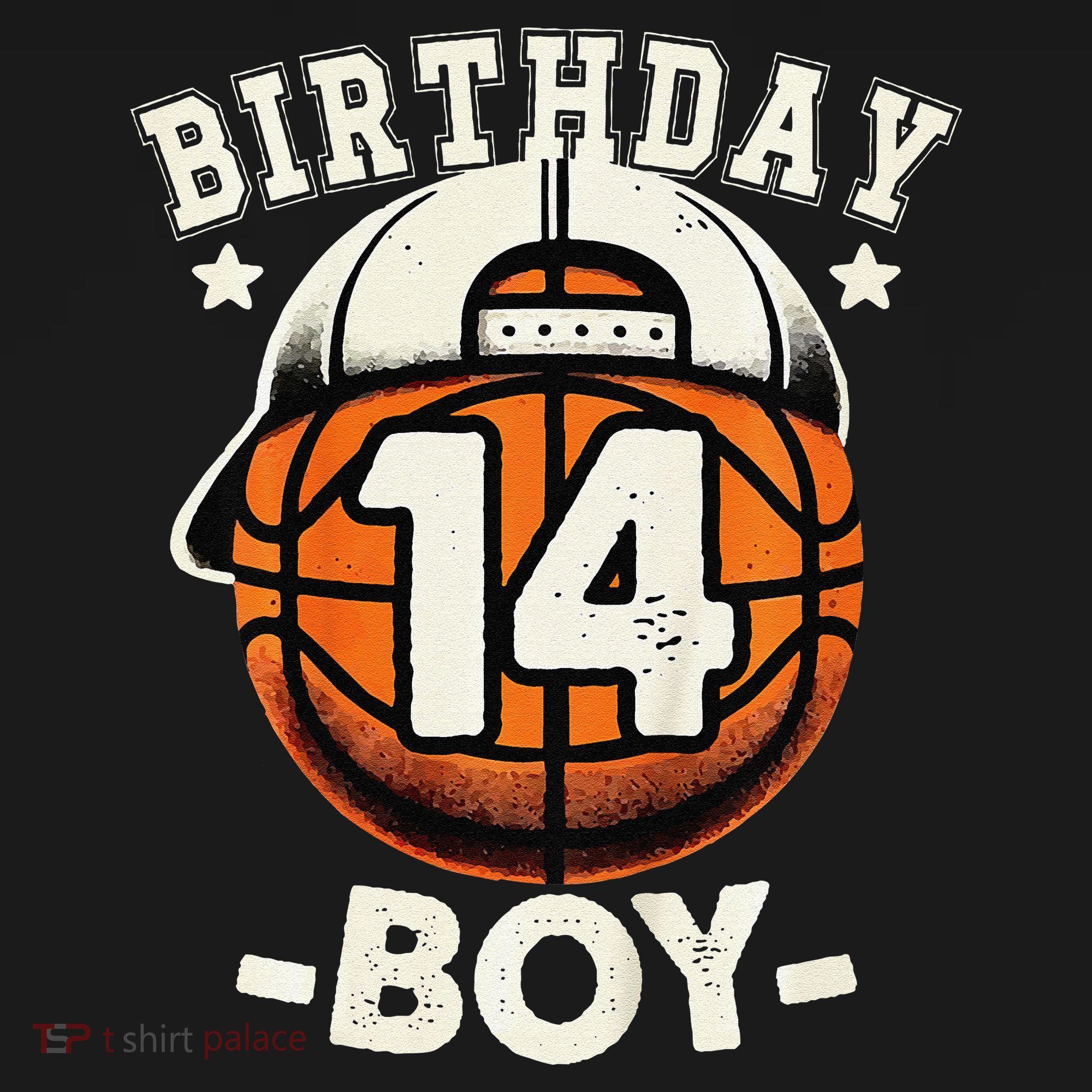 14th Birthday 14 Year Old Basketball Theme Decorations Women's Tank Top
