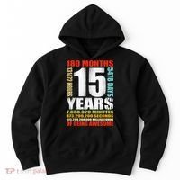 15th Birthday 15 Years Old Boy Girl  Being Awesome Hoodie thumb 0