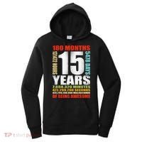 15th Birthday 15 Years Old Boy Girl  Being Awesome Women's Hoodie thumb 0