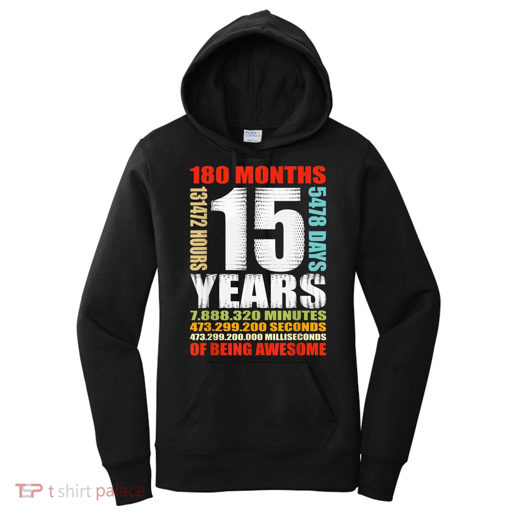 15th Birthday 15 Years Old Boy Girl  Being Awesome Women's Hoodie