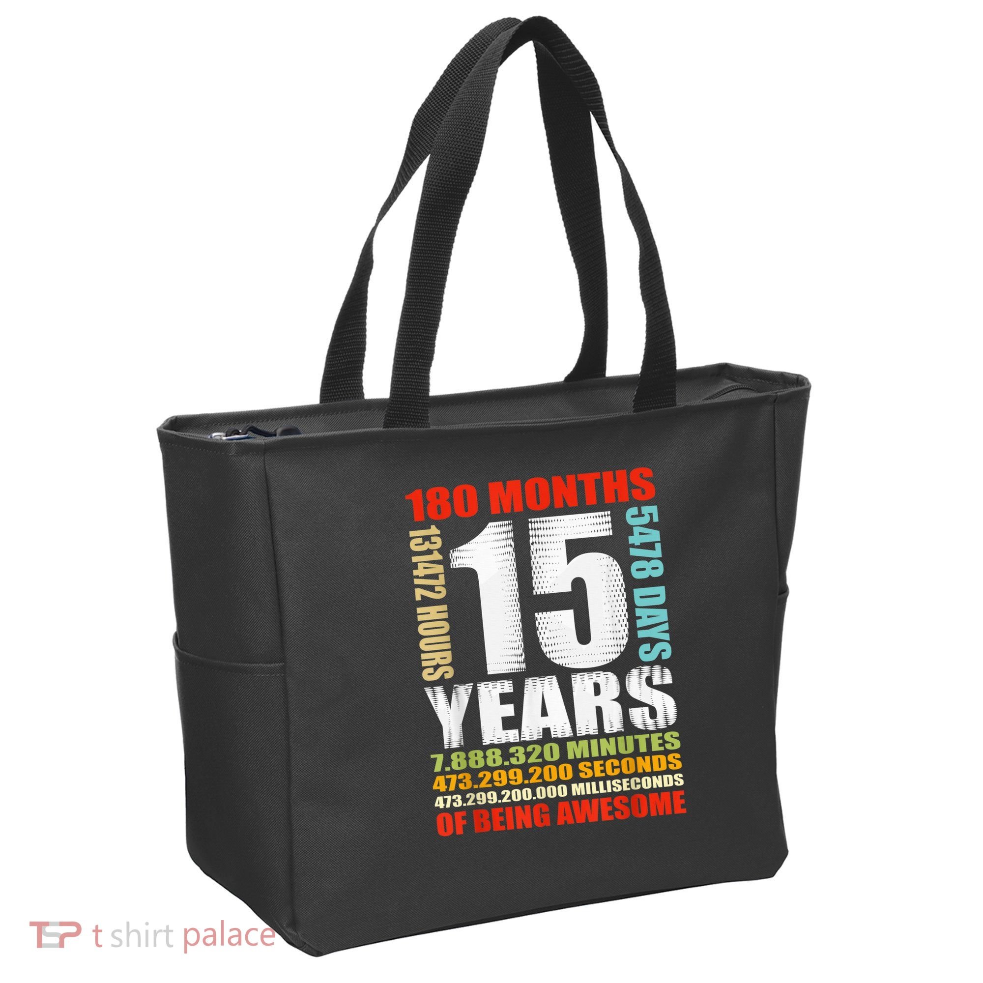 15th Birthday 15 Years Old Boy Girl  Being Awesome Tote Bag
