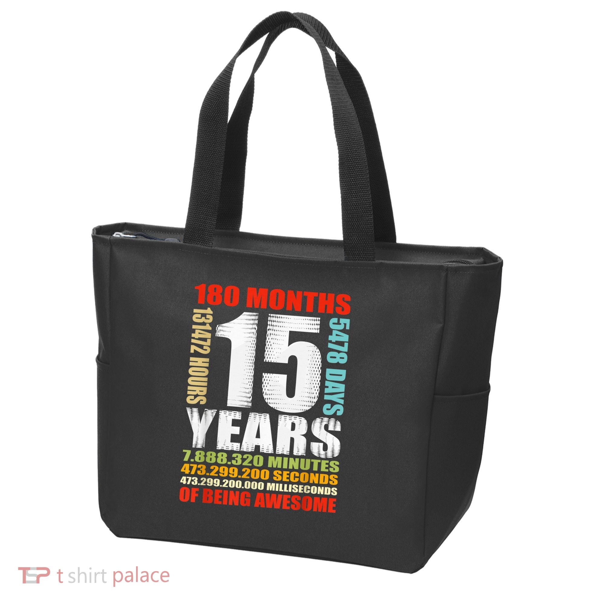 15th Birthday 15 Years Old Boy Girl  Being Awesome Tote Bag