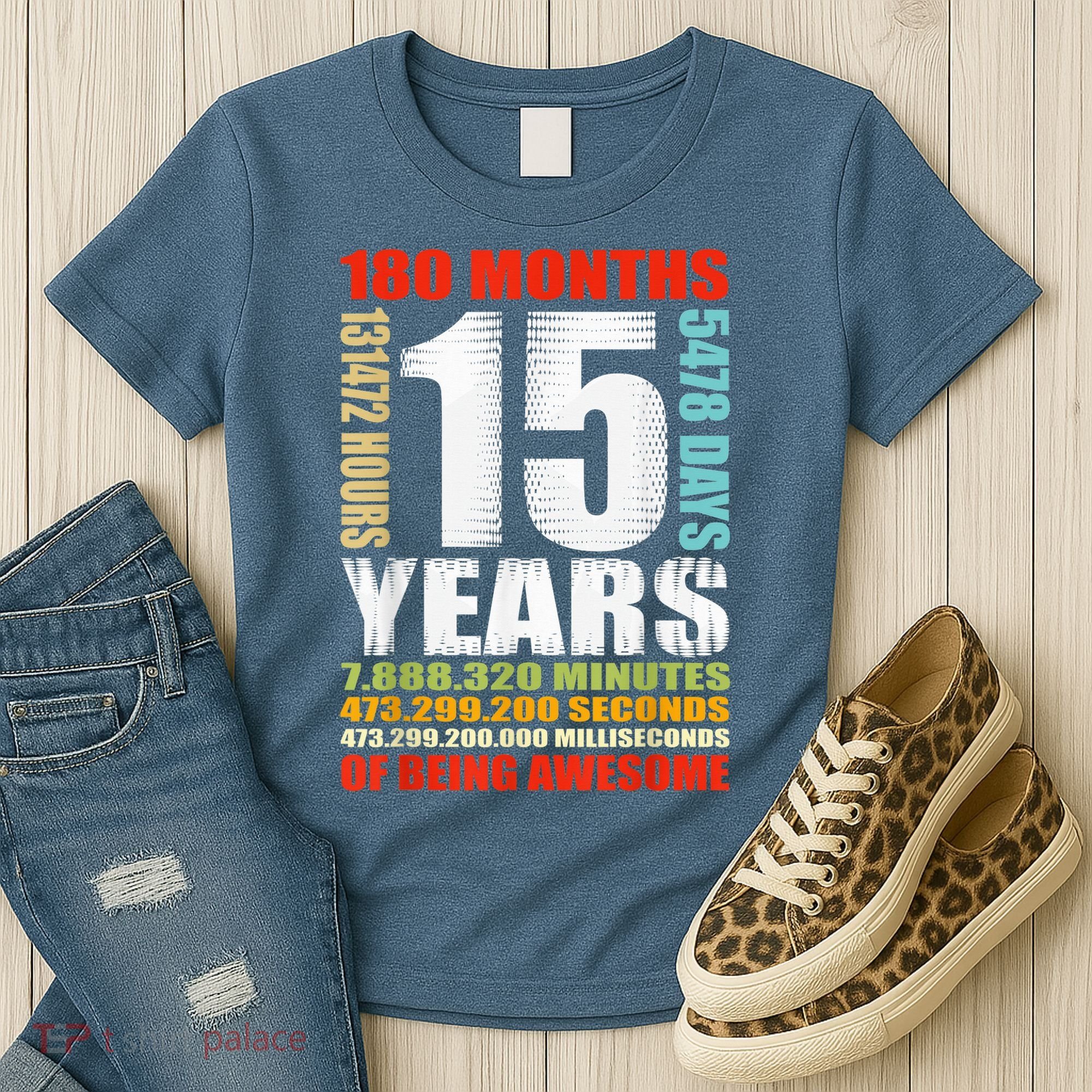 15th Birthday 15 Years Old Boy Girl  Being Awesome Women's T-Shirt
