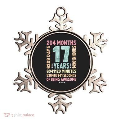 17th Birthday 17 Years Old Vintage Retro 17 Yr Old Ornament