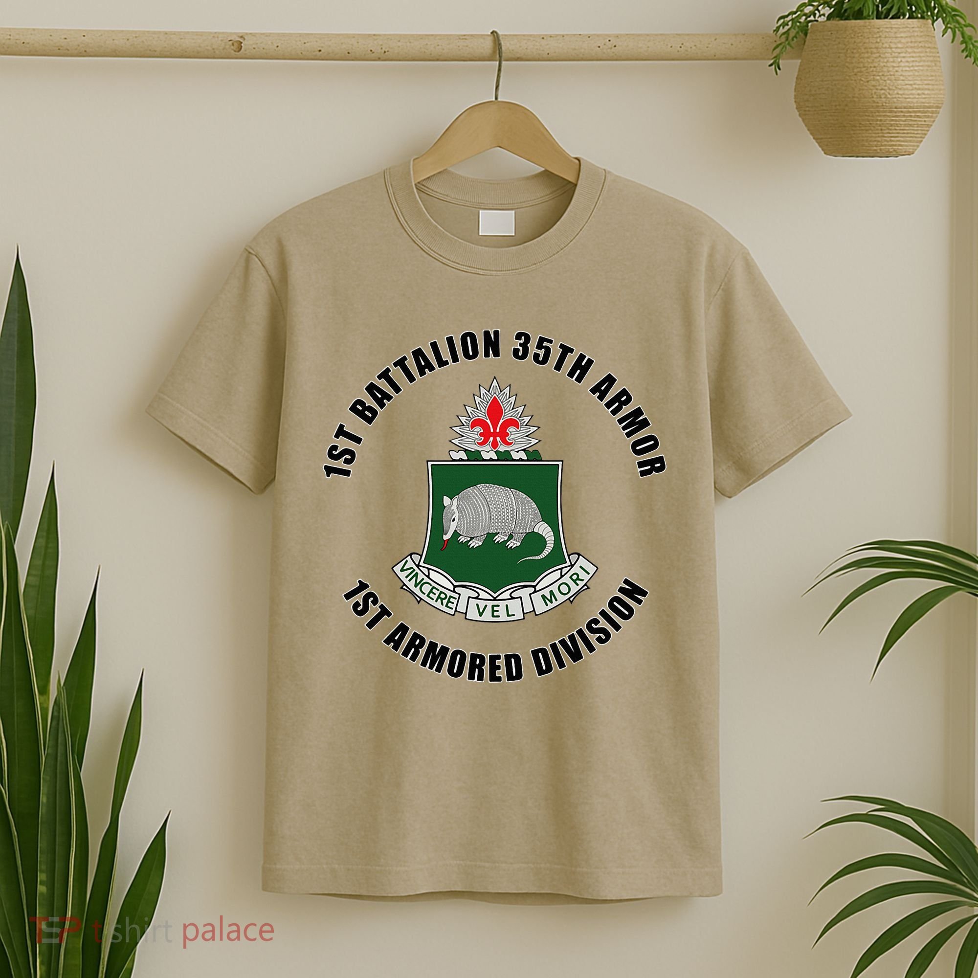 1st Battalion 35th Armor 1st Armored Division T-Shirt