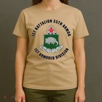 1st Battalion 35th Armor 1st Armored Division T-Shirt thumb 4
