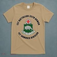 1st Battalion 35th Armor 1st Armored Division T-Shirt thumb 5