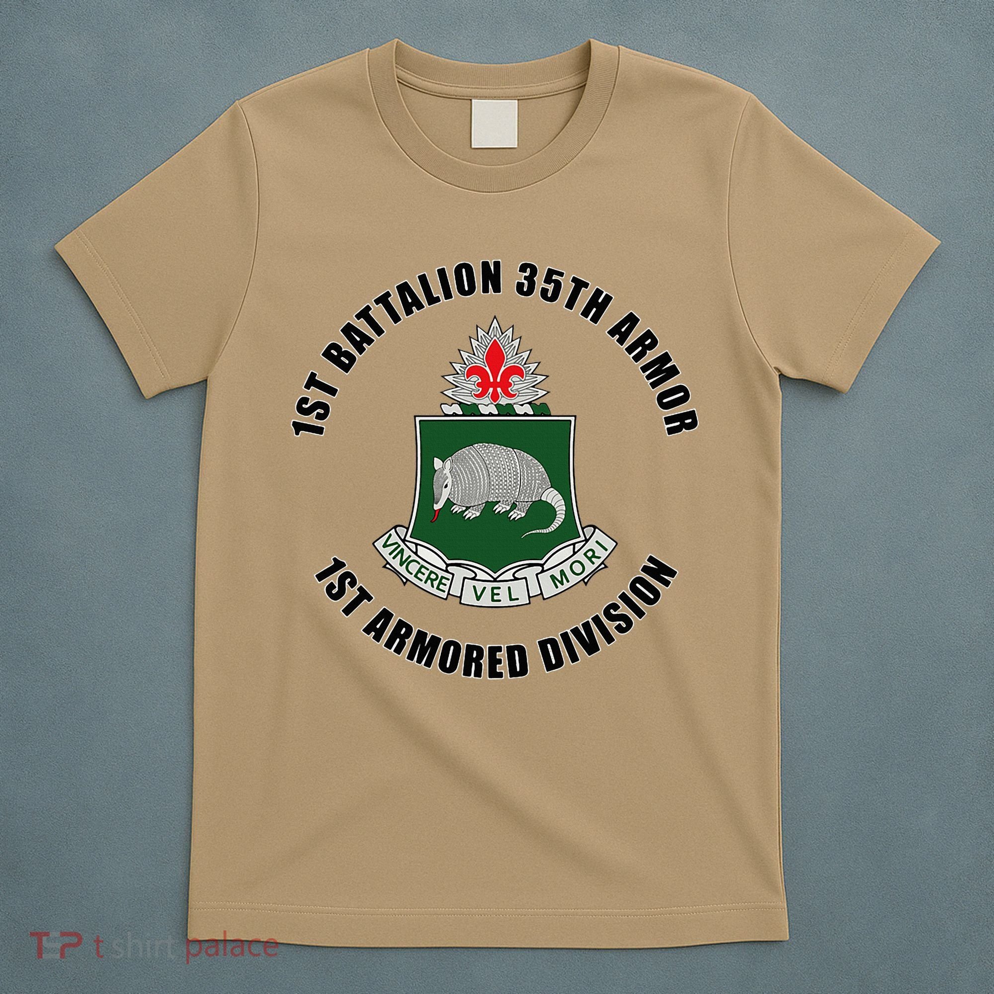 1st Battalion 35th Armor 1st Armored Division T-Shirt