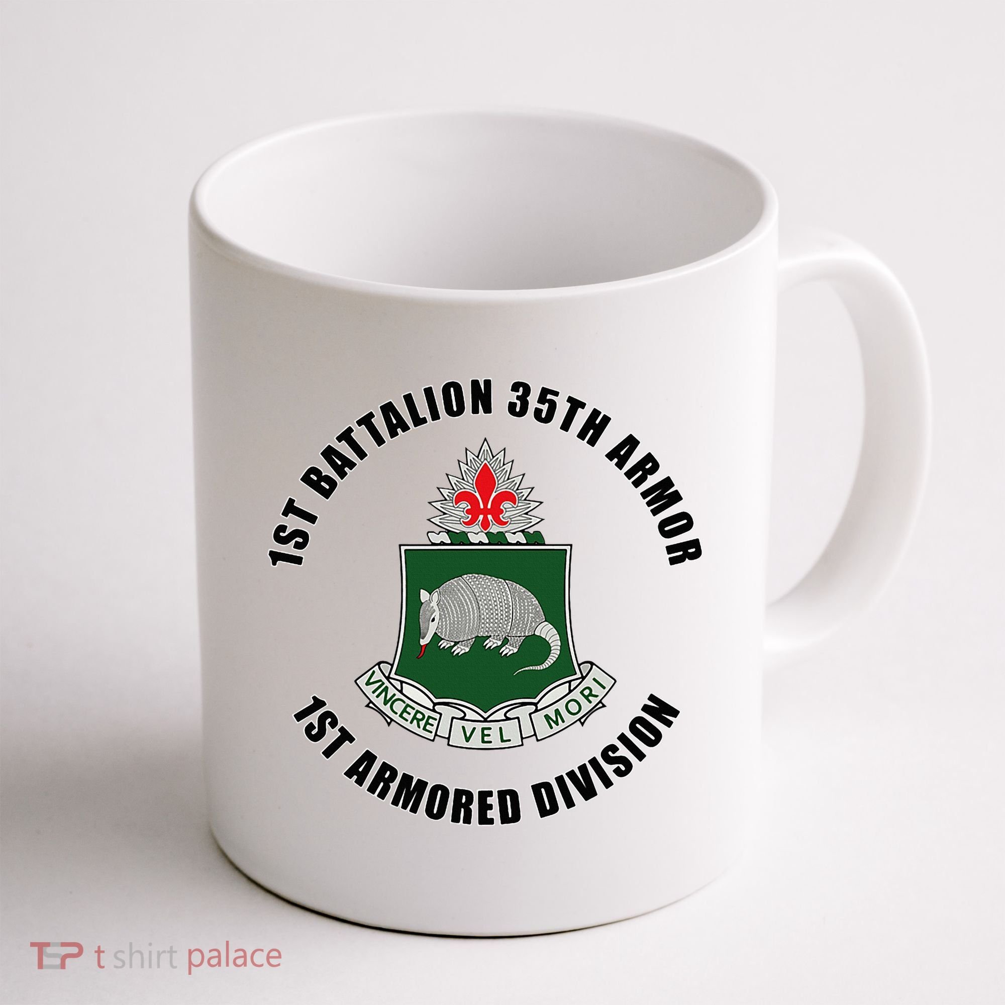 1st Battalion 35th Armor 1st Armored Division Coffee Mug