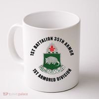 1st Battalion 35th Armor 1st Armored Division Coffee Mug thumb 0