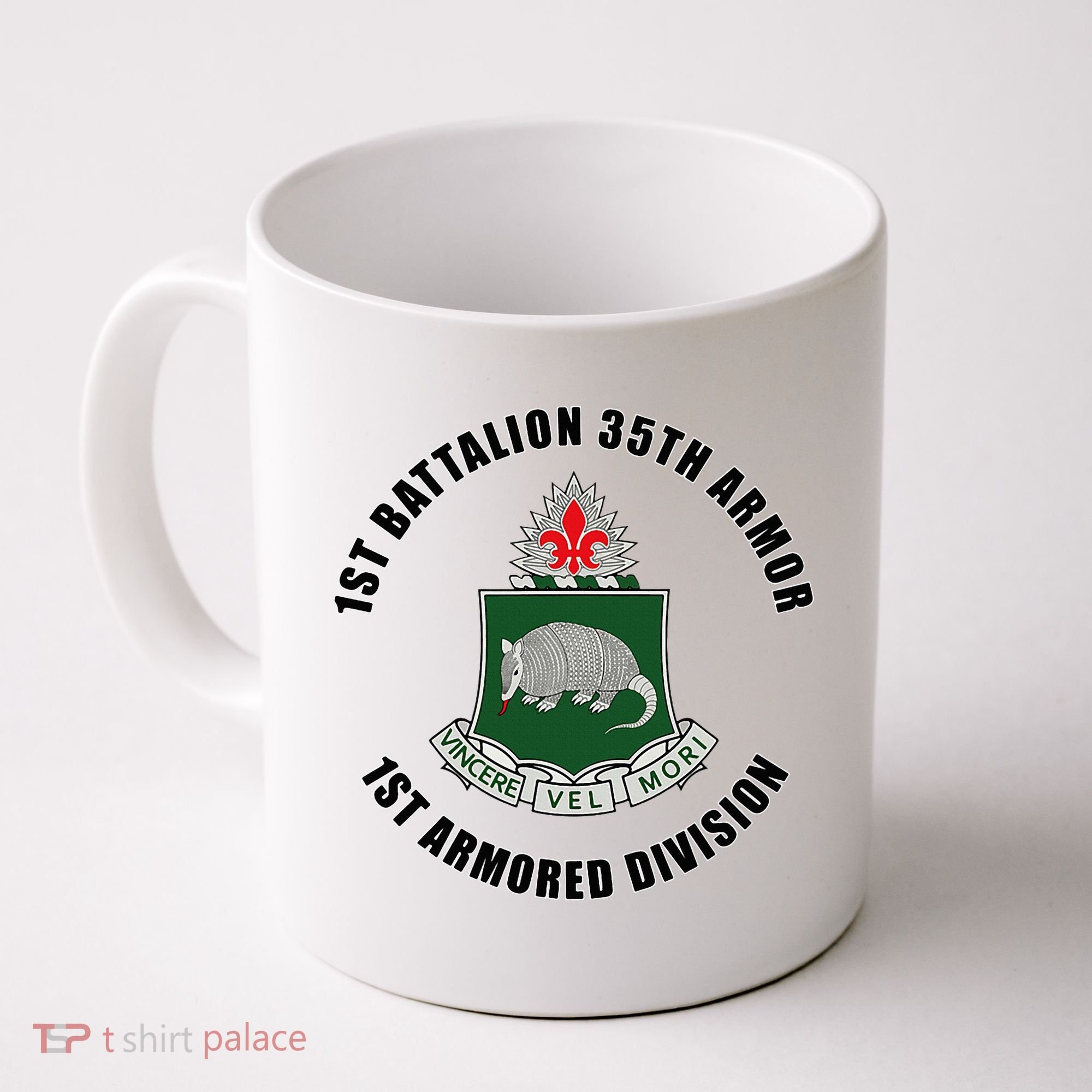 1st Battalion 35th Armor 1st Armored Division Coffee Mug