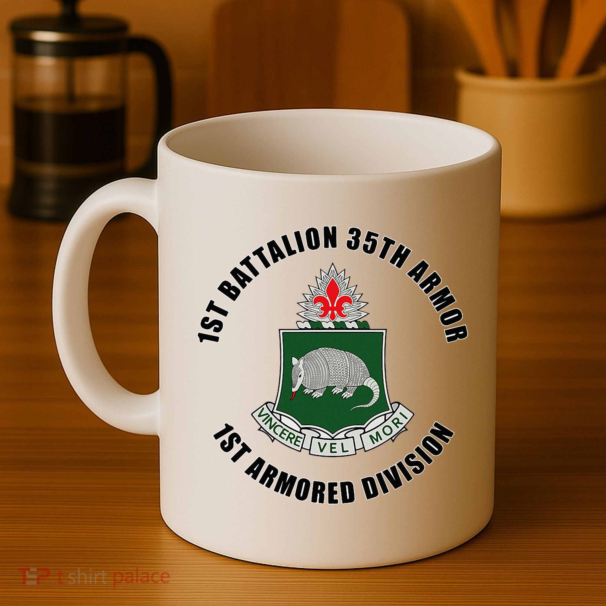 1st Battalion 35th Armor 1st Armored Division Coffee Mug