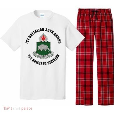1st Battalion 35th Armor 1st Armored Division Pajama Set