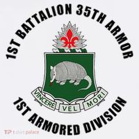 1st Battalion 35th Armor 1st Armored Division Women's Hoodie thumb 2