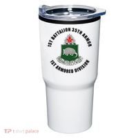 1st Battalion 35th Armor 1st Armored Division Tumbler thumb 0