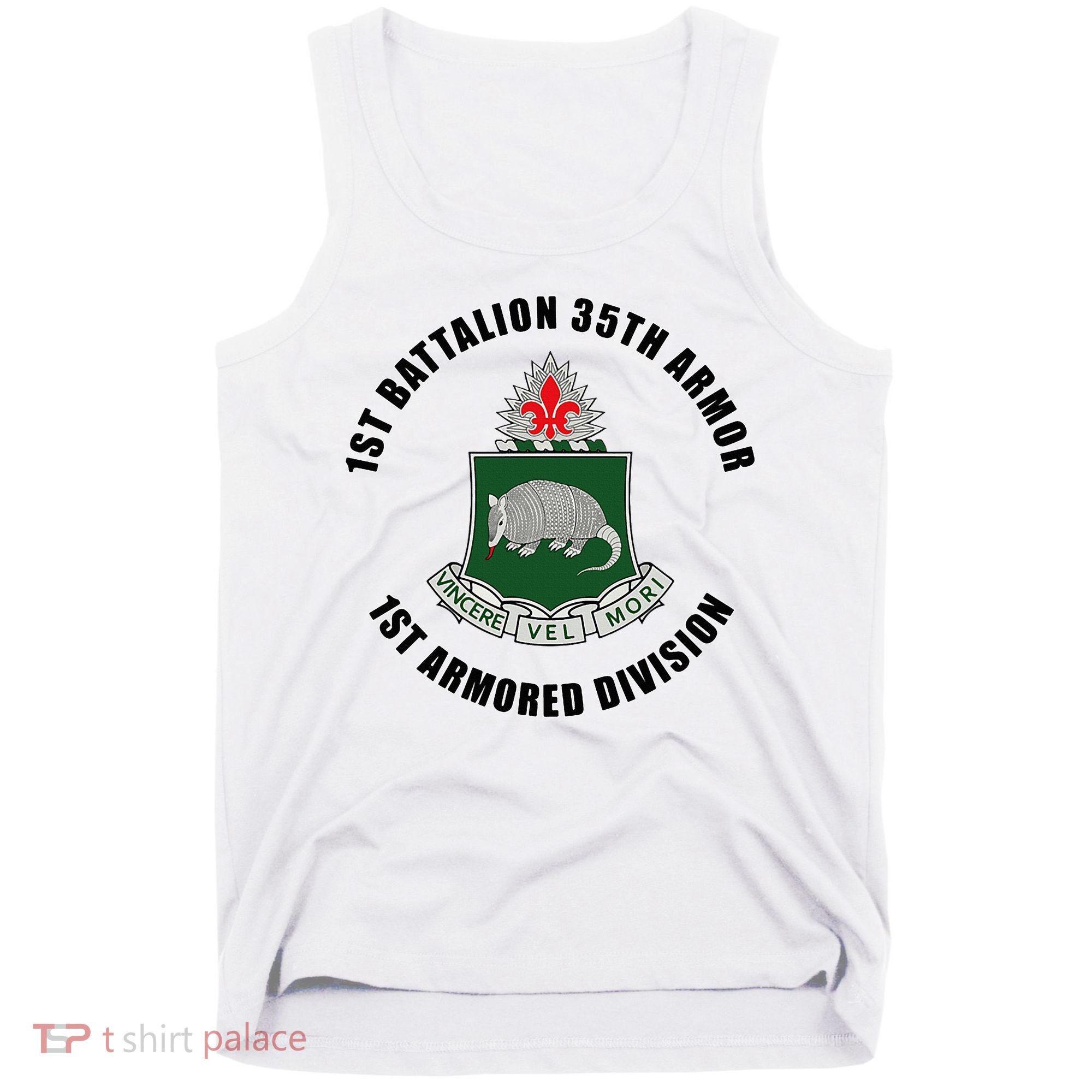 1st Battalion 35th Armor 1st Armored Division Tank Top