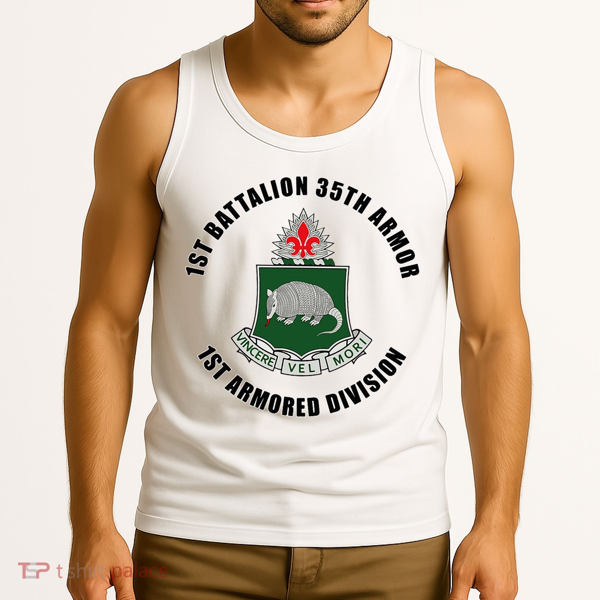 1st Battalion 35th Armor 1st Armored Division Tank Top