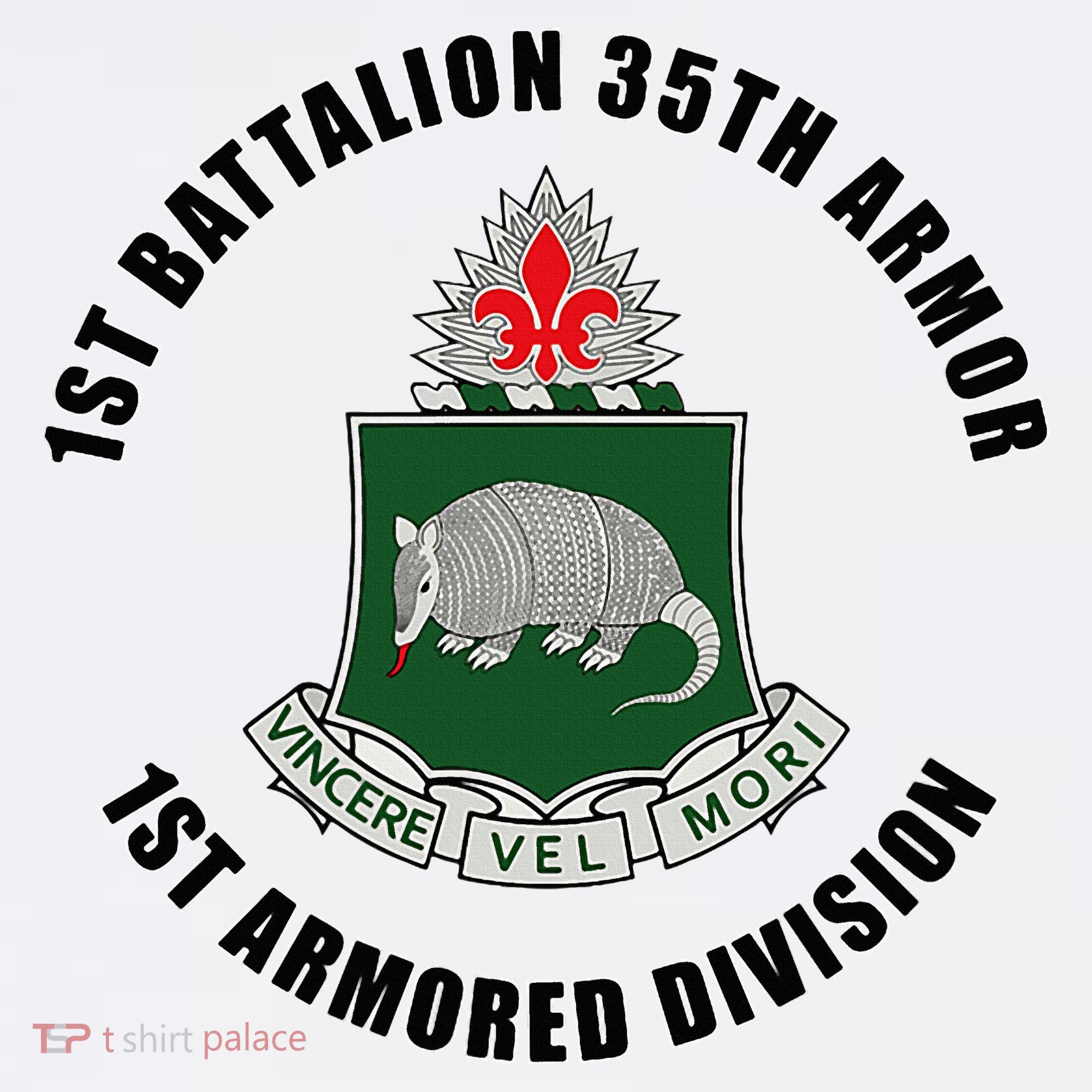 1st Battalion 35th Armor 1st Armored Division Women's T-Shirt