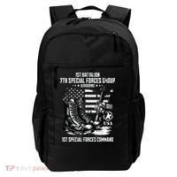 1st Battalion 7th Special Forces Group Airborne Veteran Backpack thumb 0