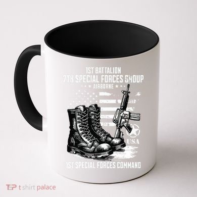 1st Battalion 7th Special Forces Group Airborne Veteran Coffee Mug