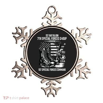 1st Battalion 7th Special Forces Group Airborne Veteran Ornament